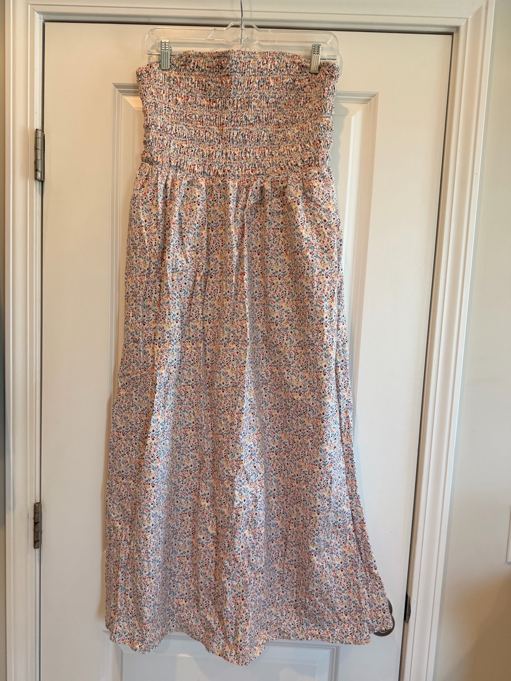 Old Navy Floral Smocked Midi Skirt - Picture 1 of 5